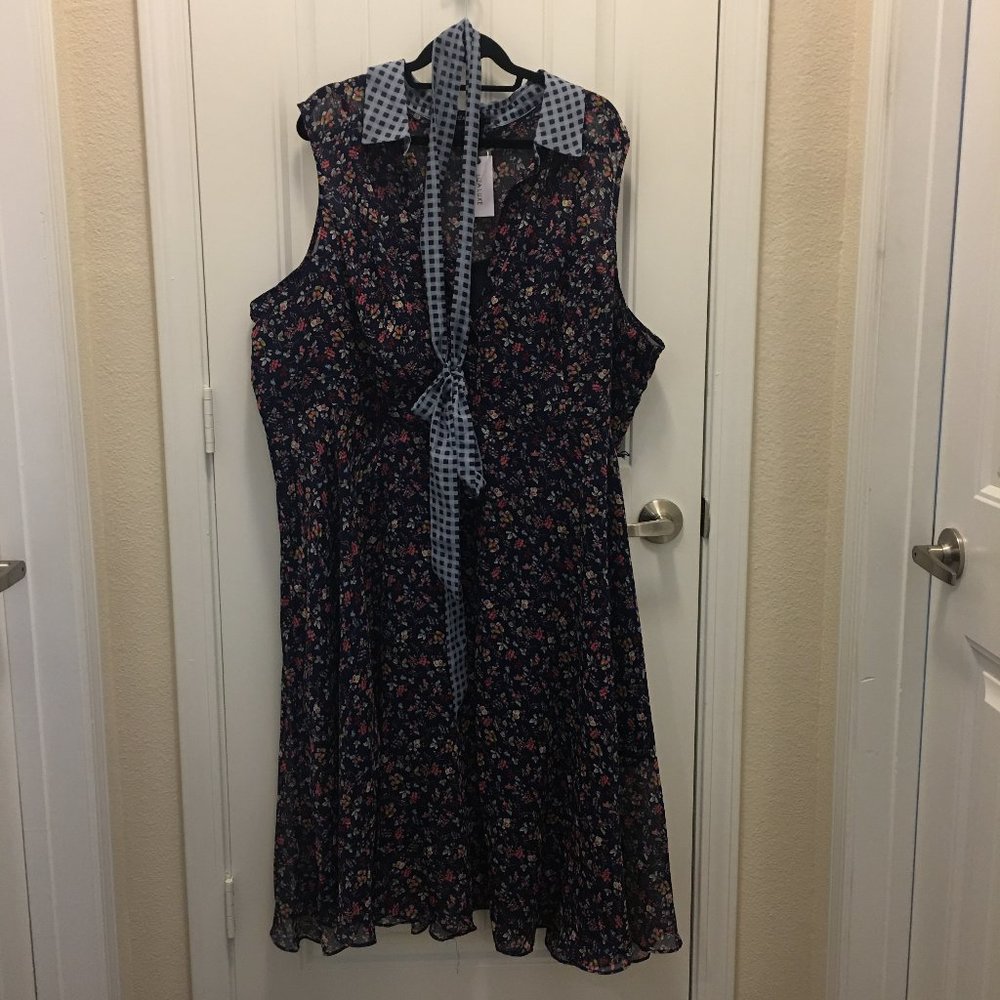 ModCloth Liza Luxe Mixed Print Dress, 4X